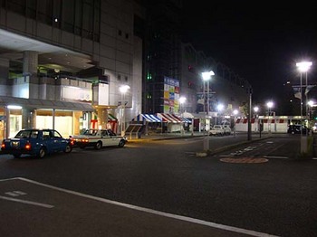 2009年10月16日川越まつり前夜の本川越駅前1.jpg