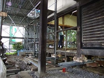 2009年5月川越城本丸御殿保存修理中4.jpg